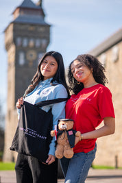 Graduation Tote Bag- Black