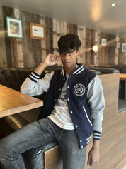 Varsity Jacket - Navy