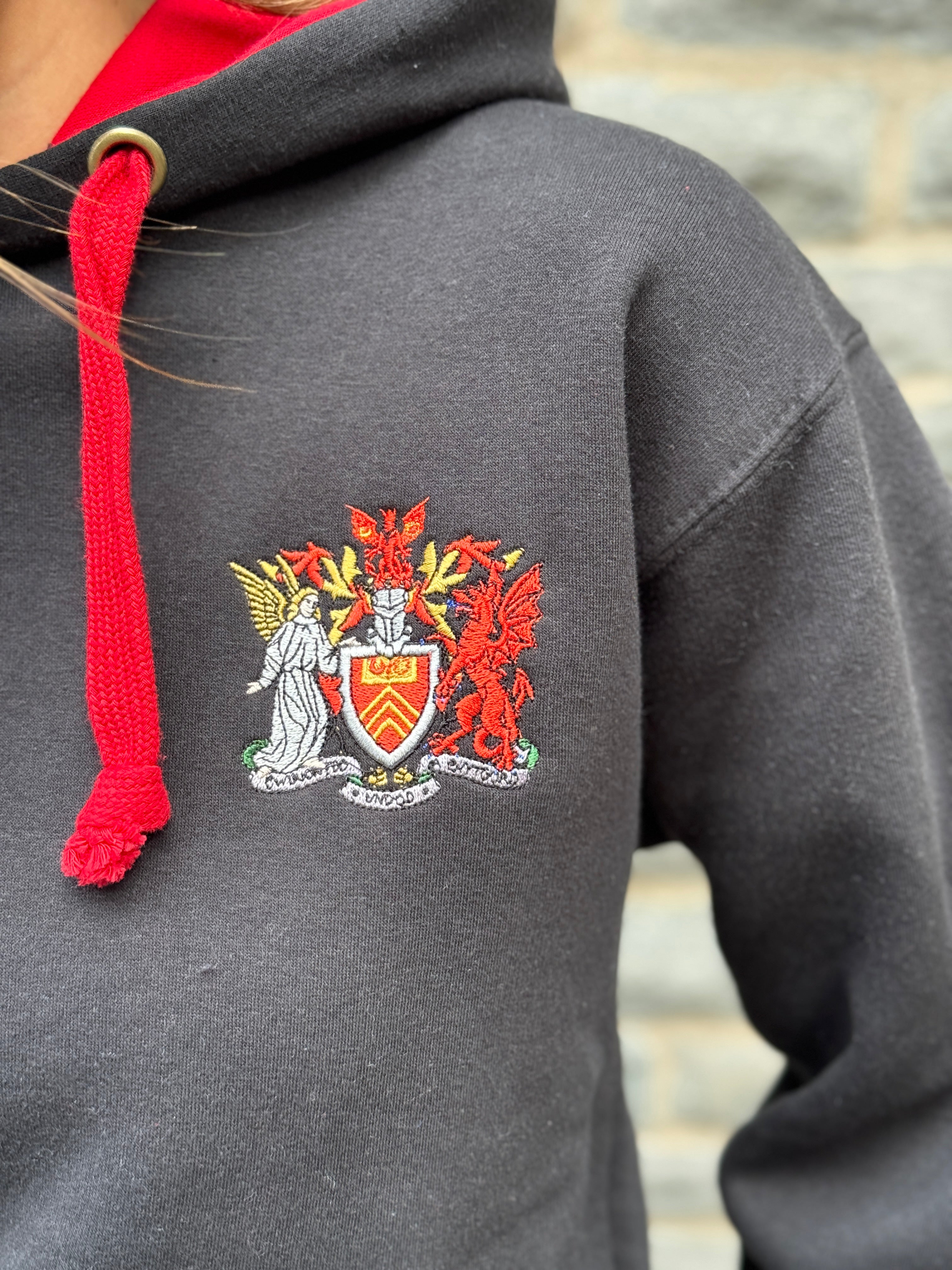 Contrast Hoody  - Crest
