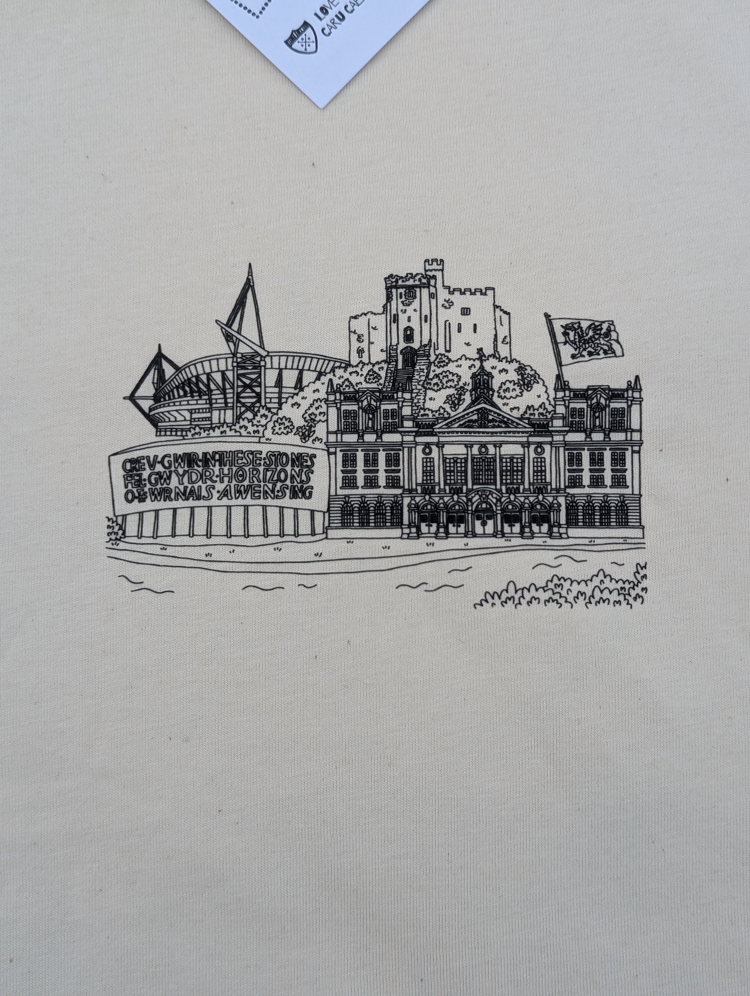 Cardiff Illustration - T-shirt