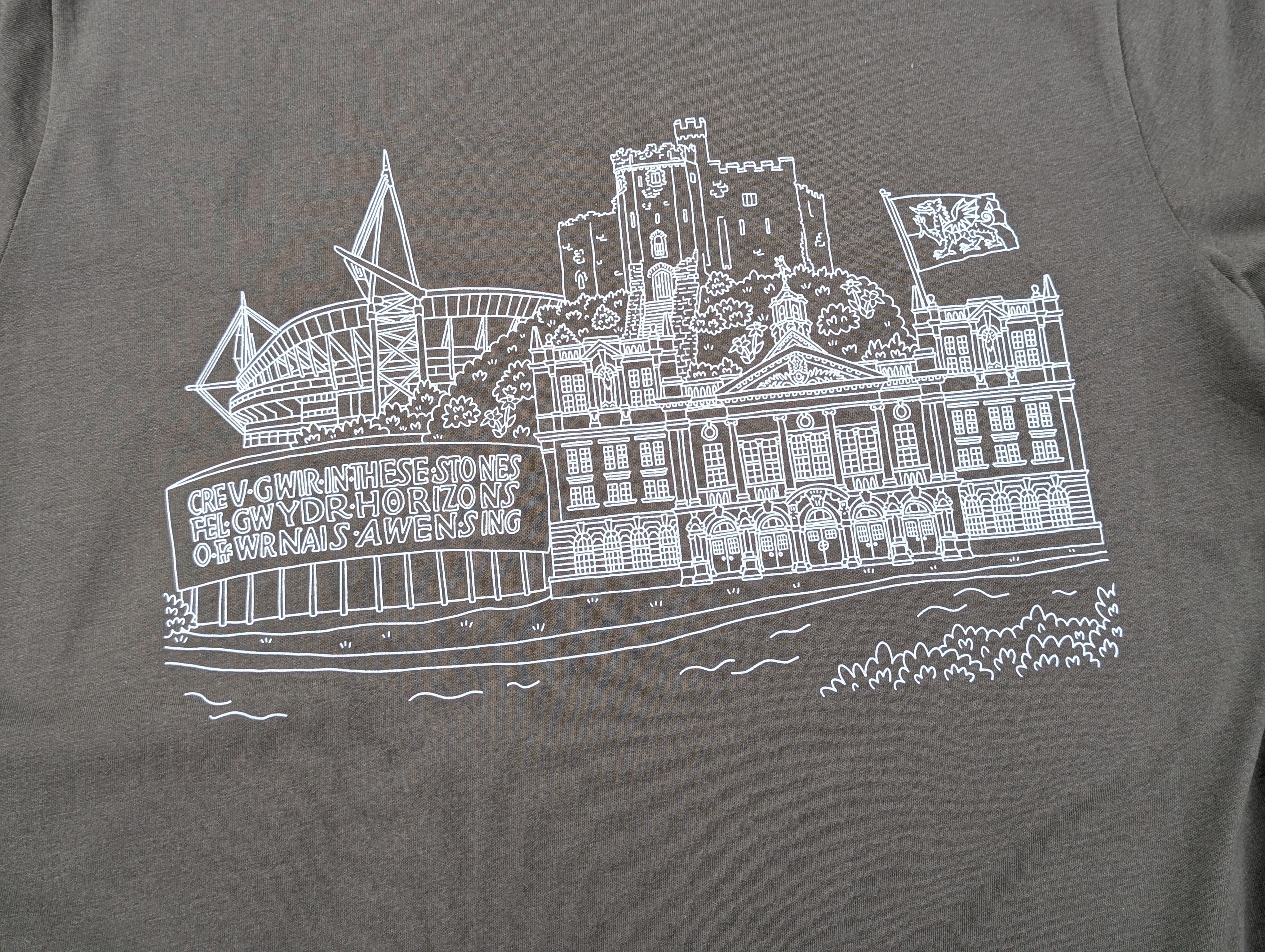 Cardiff Illustration - T-shirt