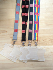 Lanyard - Black Red Logo