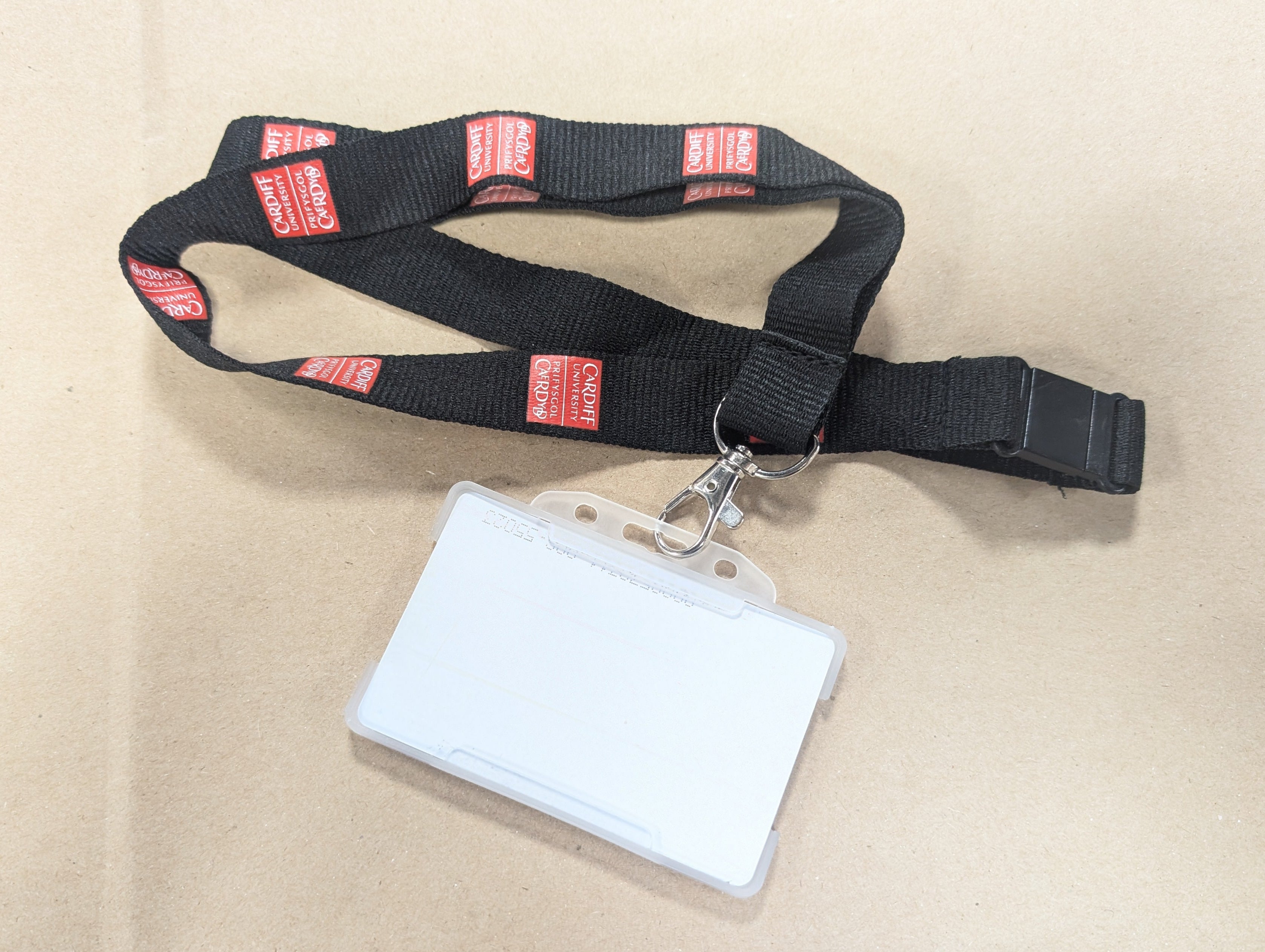 Lanyard - Black Red Logo