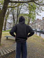 Essentials Range- Black Hoody