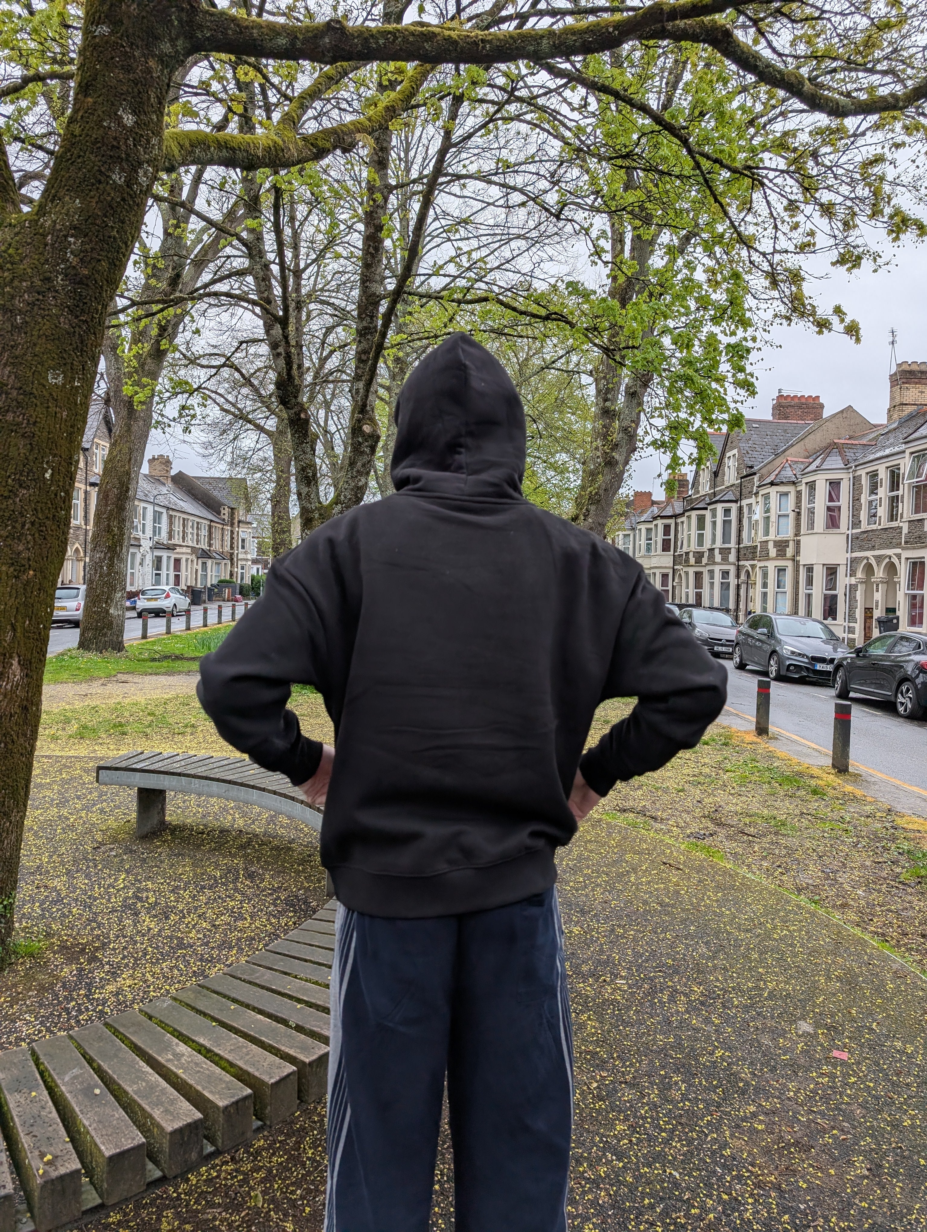 Essentials Range- Black Hoody