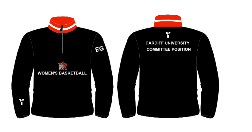 Cardiff University Women's Basketball Y1 Fleece - Pre Order