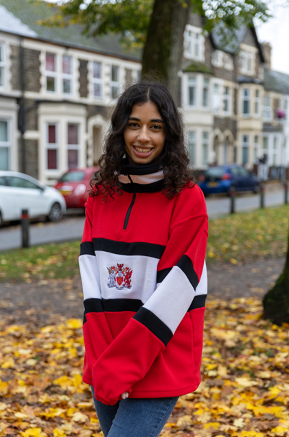 Y1 Red CU Fleece - Stripe