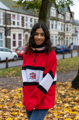 Y1 Red CU Fleece - Stripe