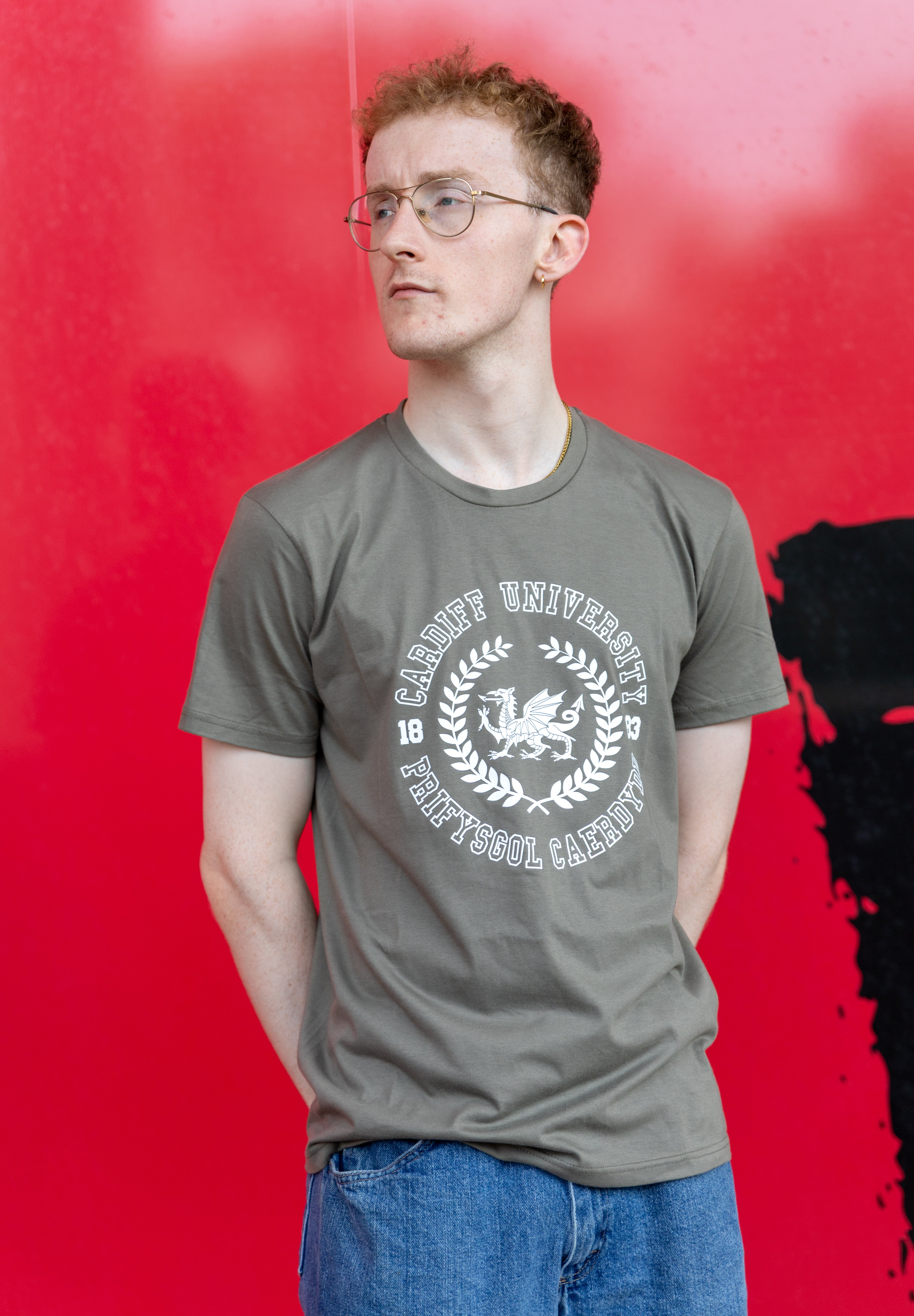 Bilingual T-shirt - Khaki