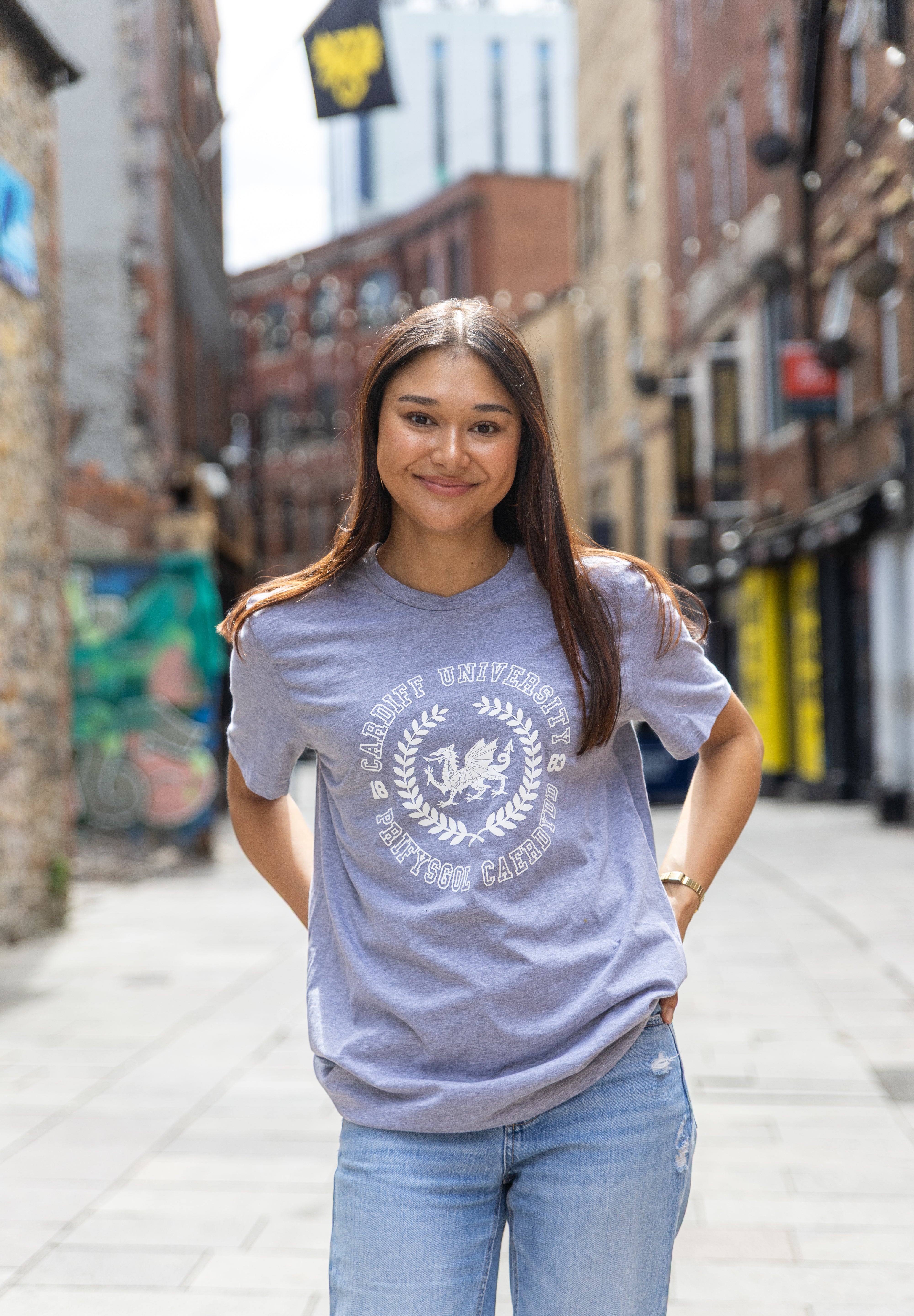 Bilingual T-shirt - Grey - Pre order