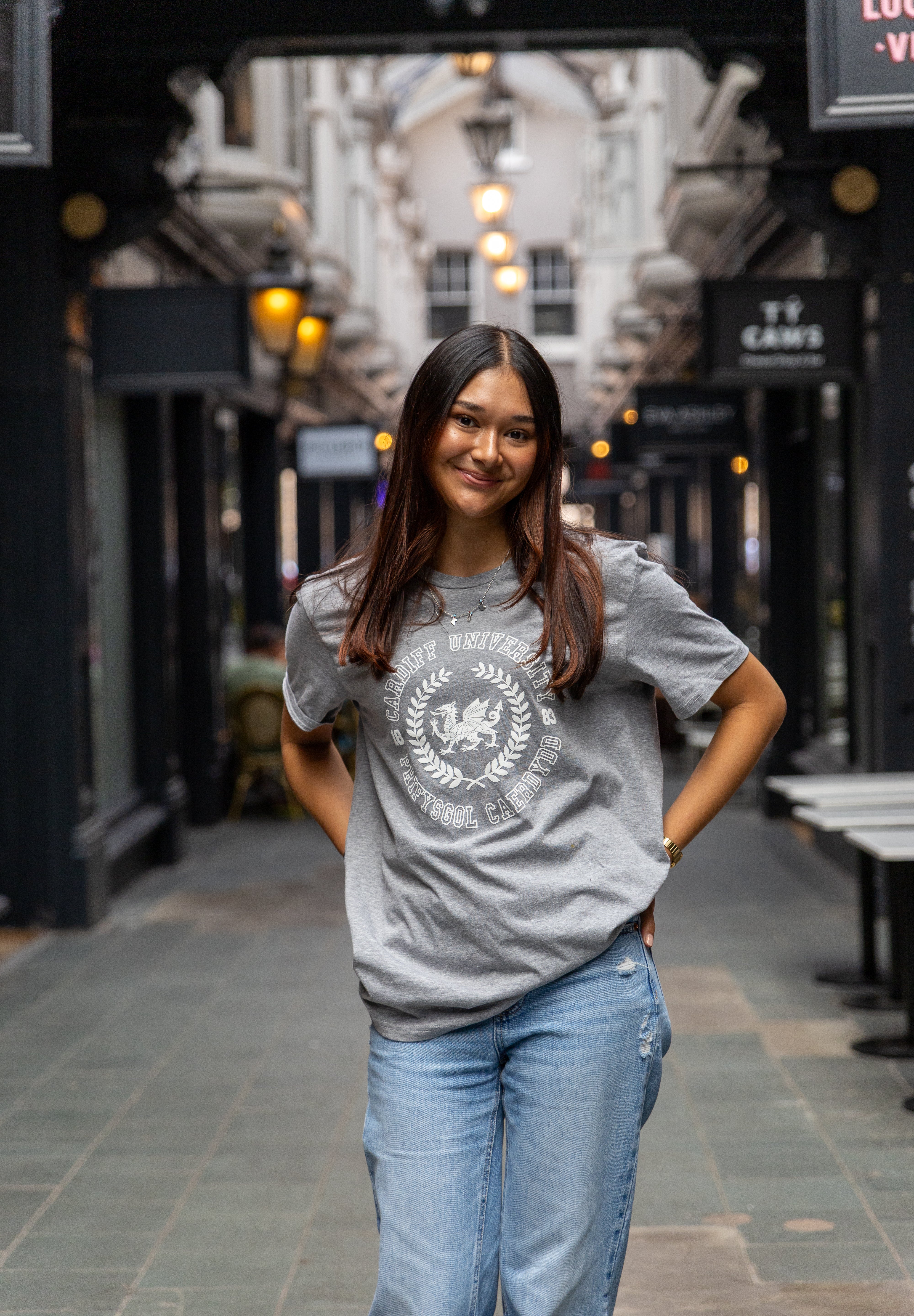 Bilingual T-shirt - Grey - Pre order