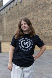 Bilingual T-shirt - Black Pre order