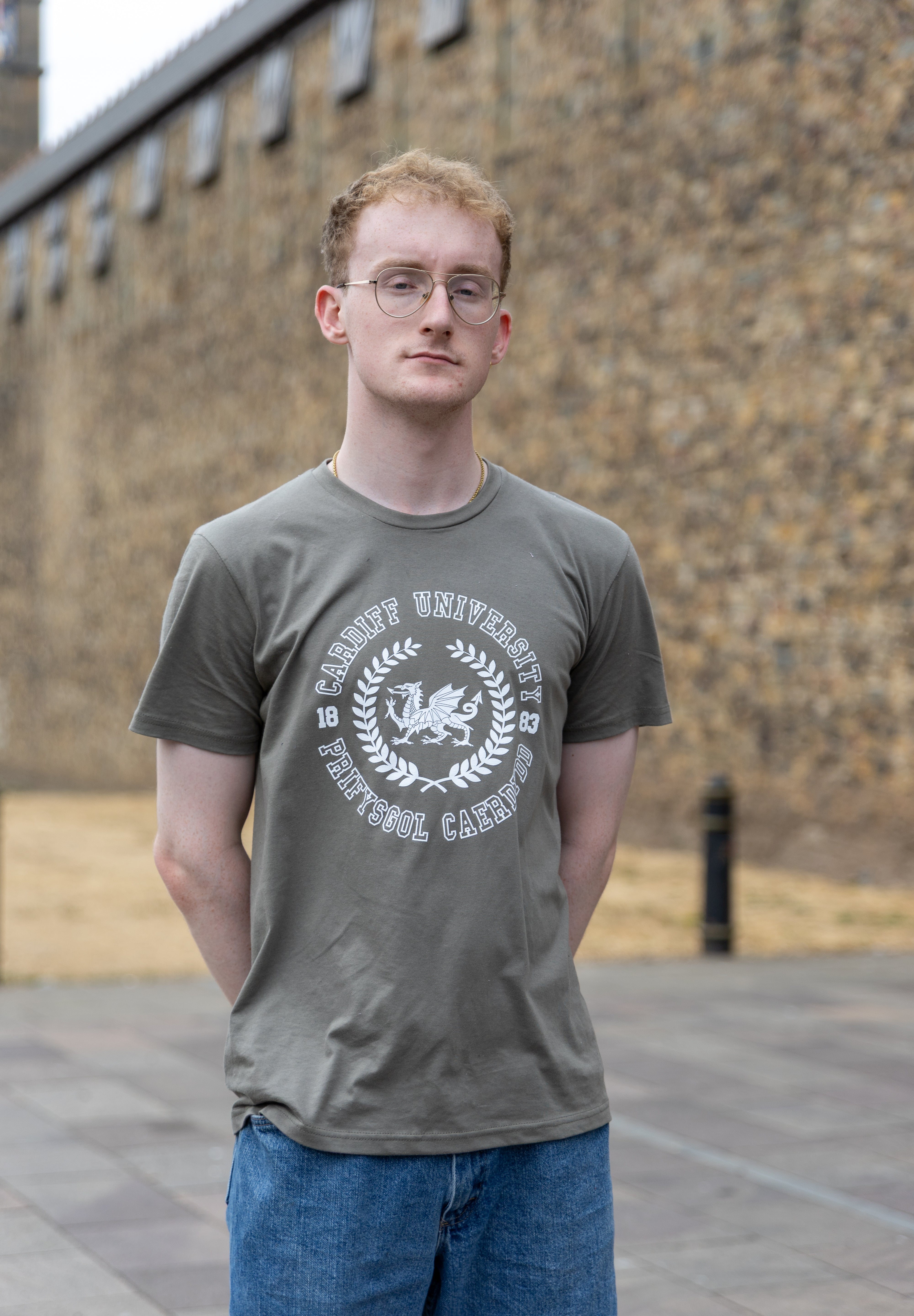 Bilingual T-shirt - Khaki