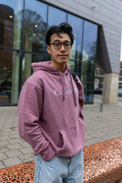 Prif Hood - Small Text Mulberry