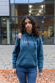 Prif Hood - Small Text - Blue