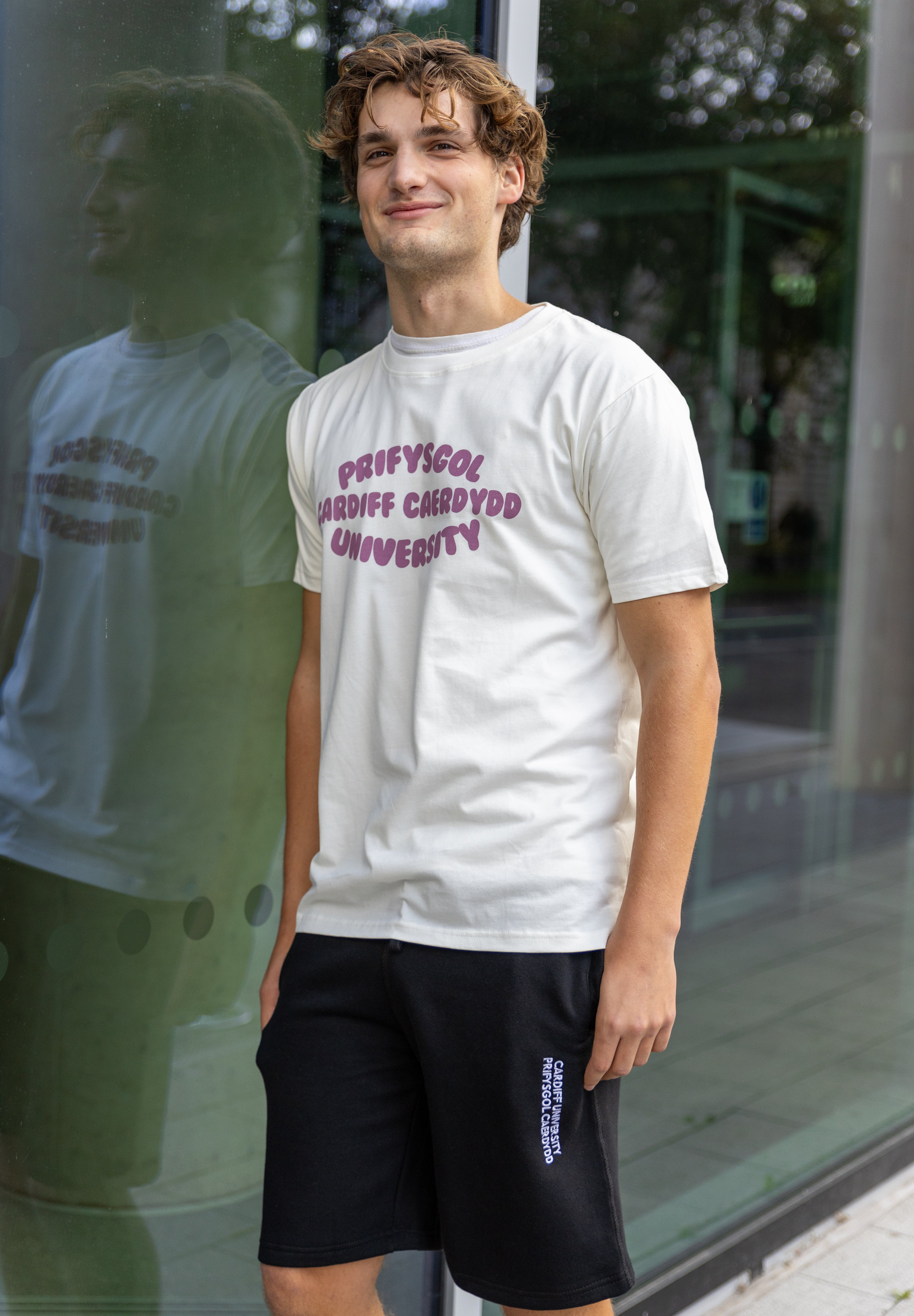 Cardiff University Embroidered Shorts