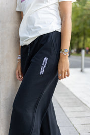 Cardiff University Embroidered Wide Leg Joggers