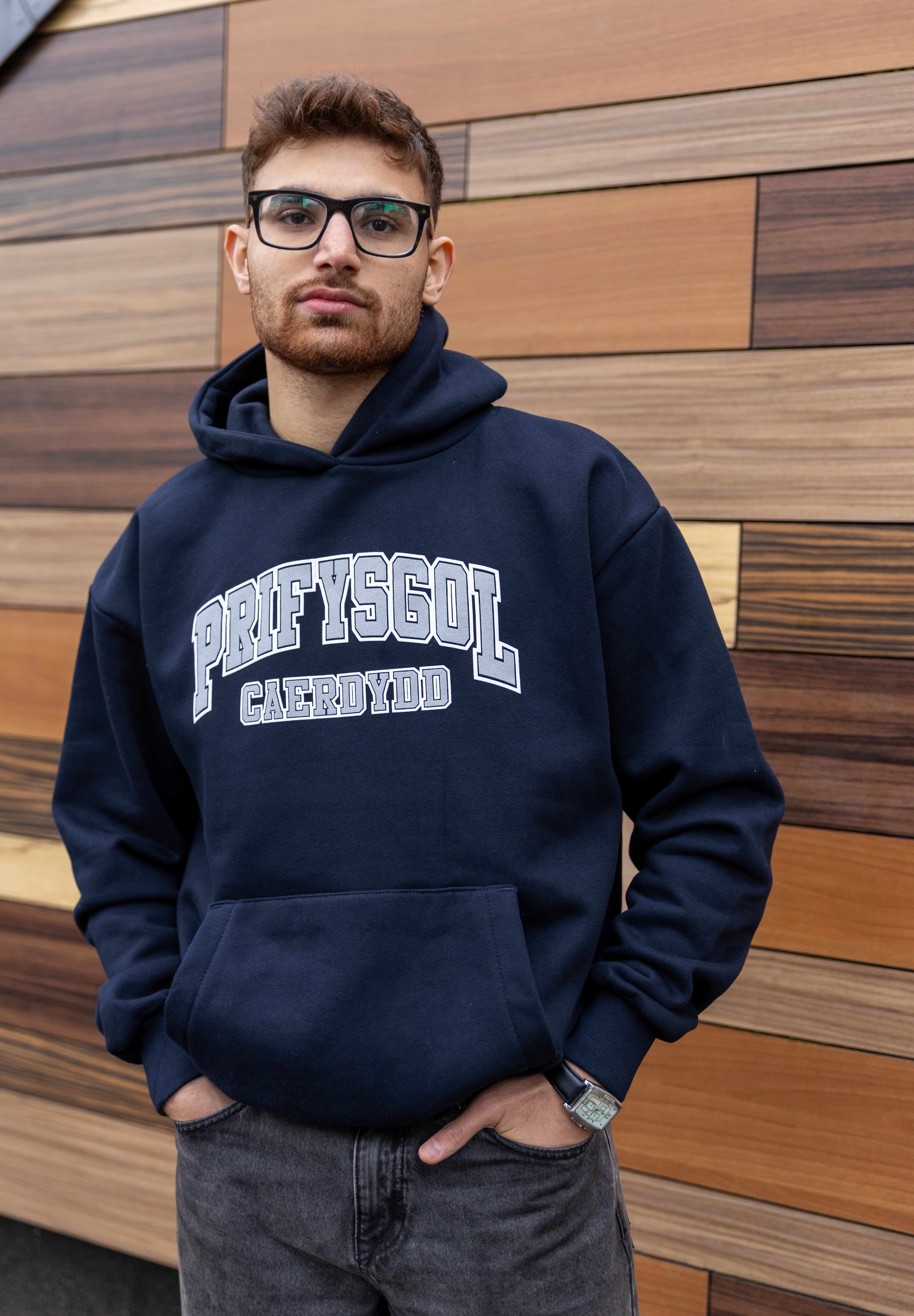 Navy Prif Hood Classic ( New )