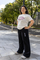 Cardiff University Embroidered Wide Leg Joggers