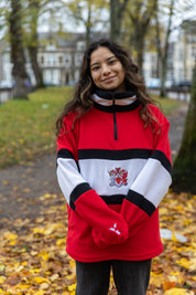 Y1 Red CU Fleece - Stripe