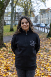 Bilingual 1/4 Zip  Crew ( New )