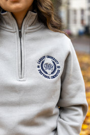 Bilingual 1/4 Zip  Crew ( New )