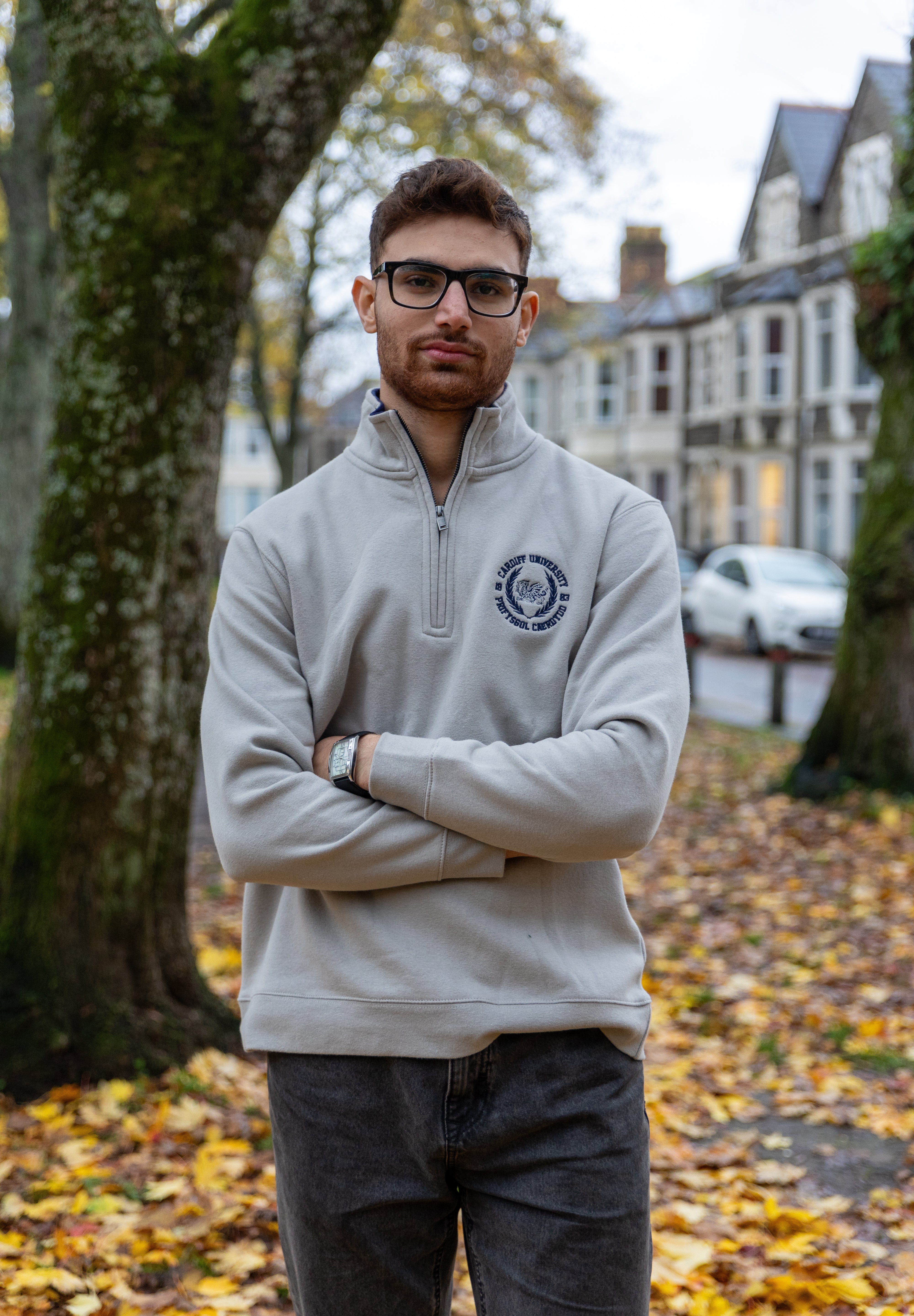 Bilingual 1/4 Zip  Crew ( New )