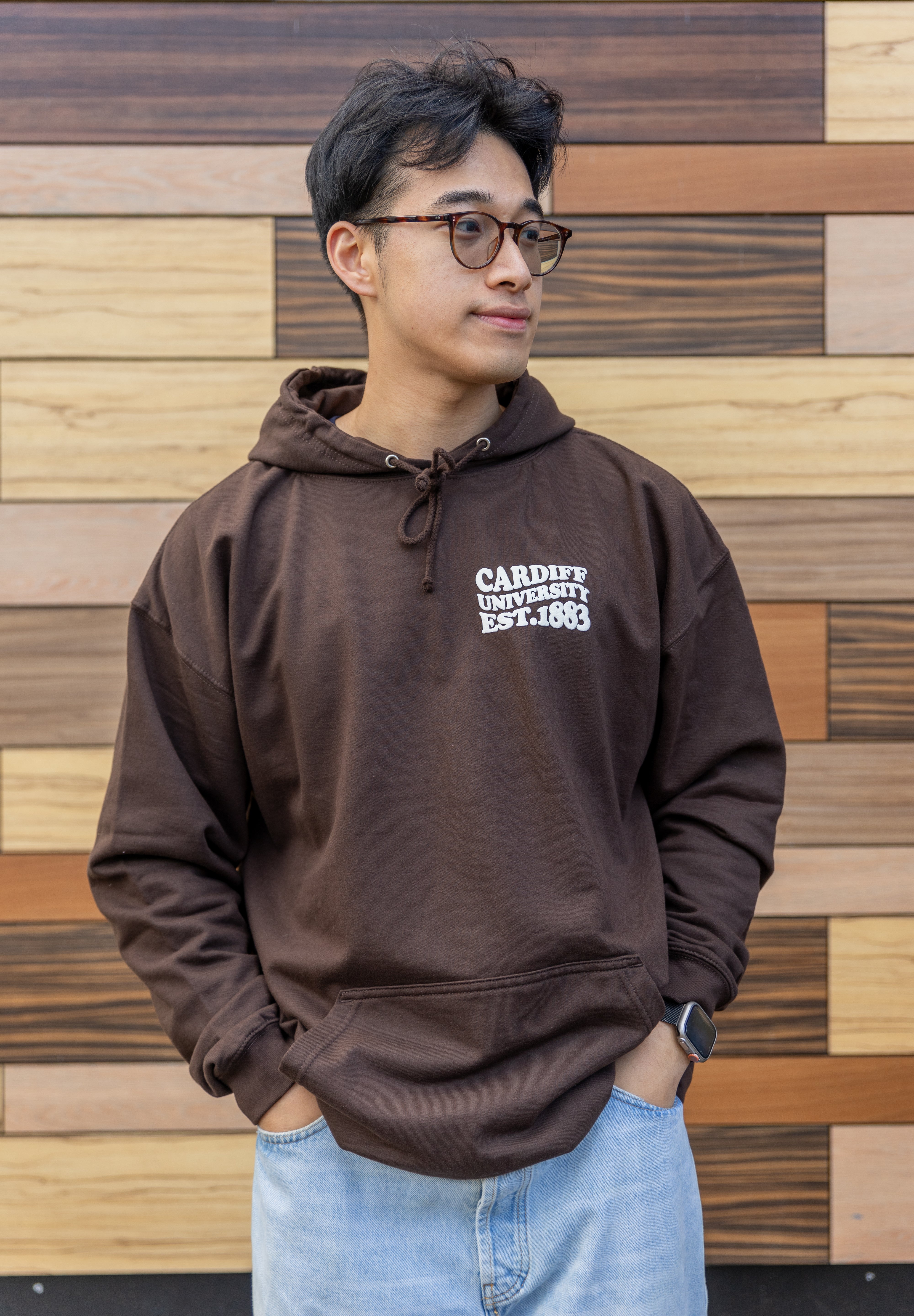 Hot Chocolate hood - WAVE text