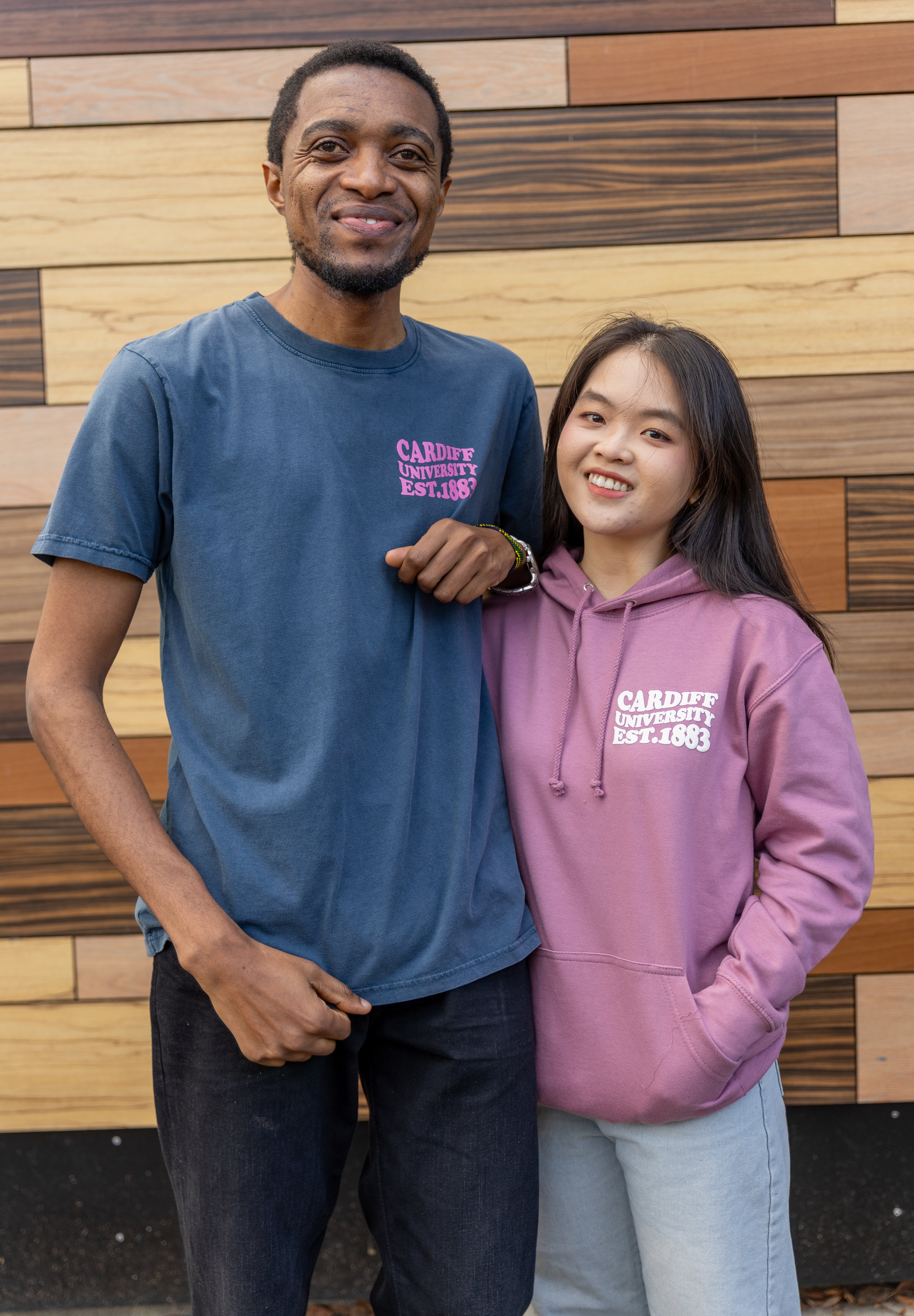 CU T-shirt Wave Text Demin