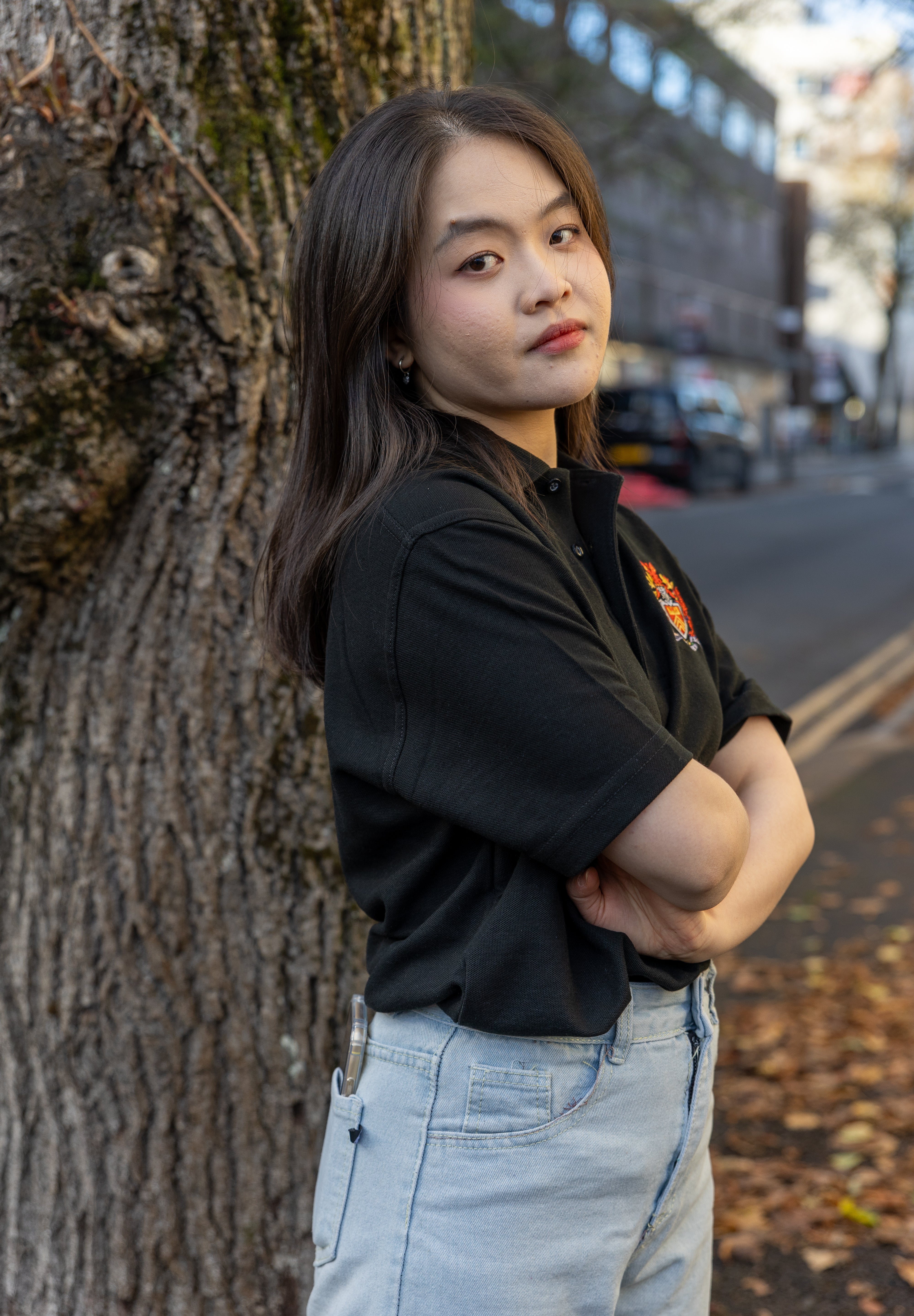 Cardiff University  Black Polo