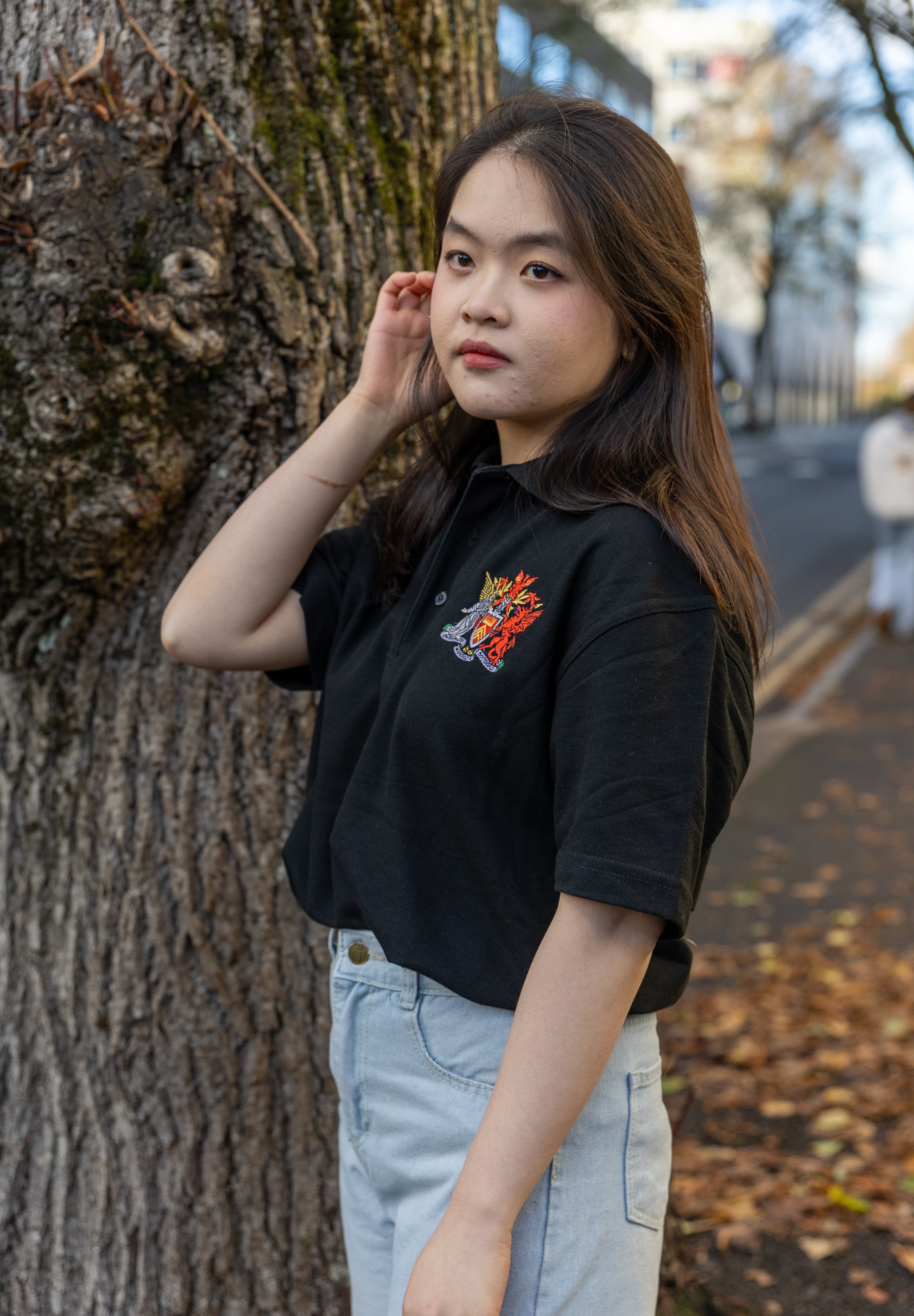 Cardiff University  Black Polo