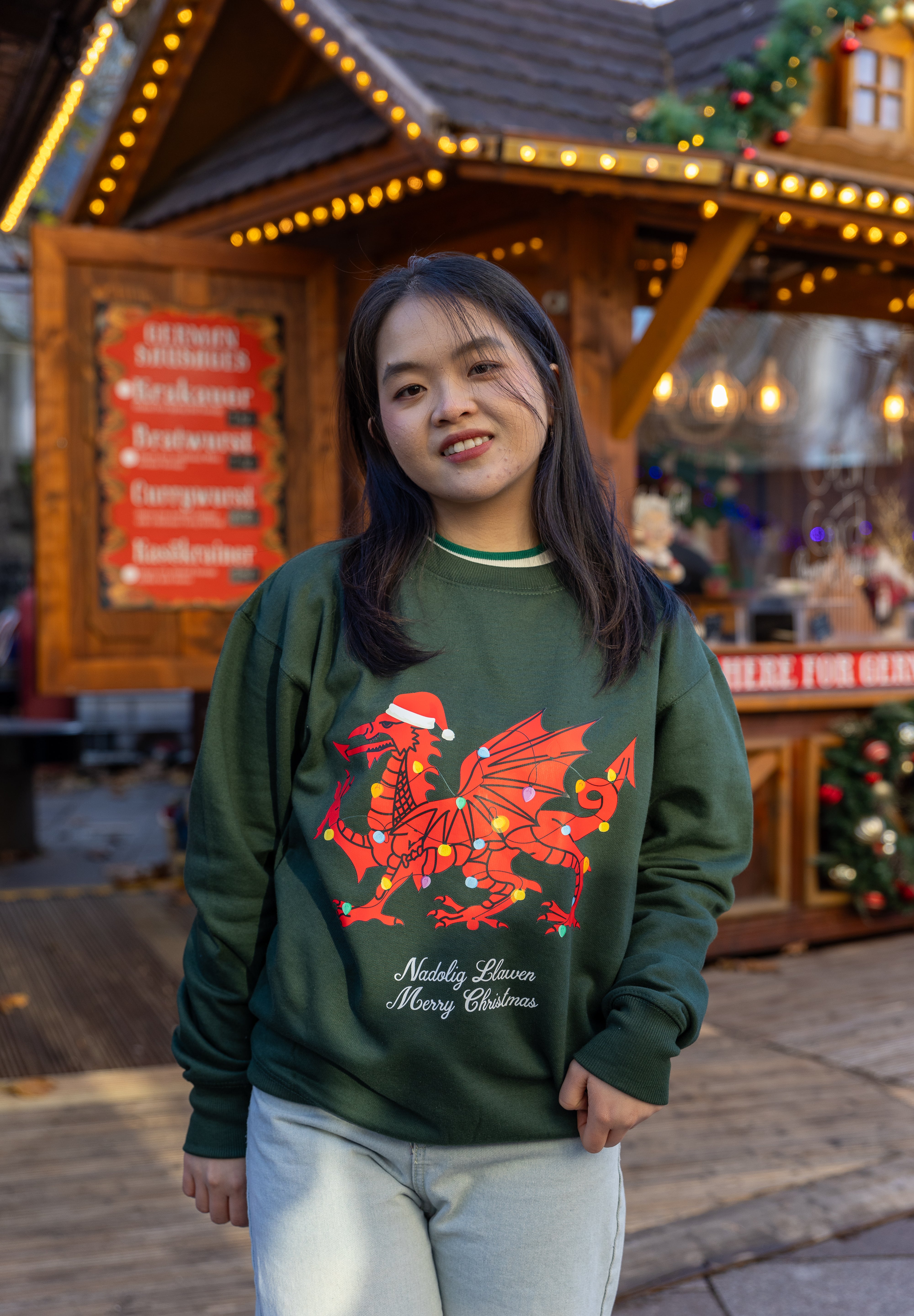 Christmas Jumper - Welsh Dragon