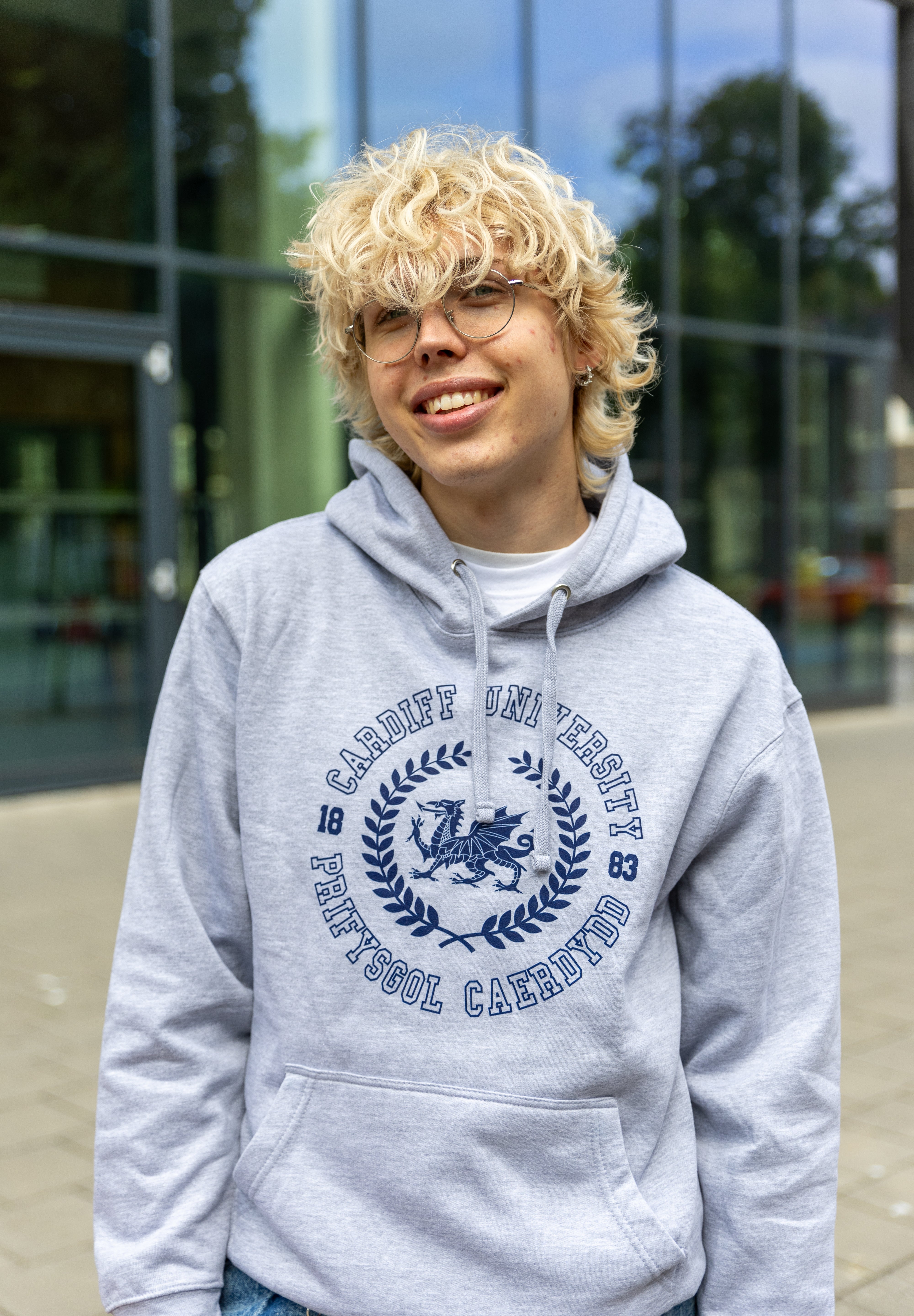 Bilingual Hood - Ash