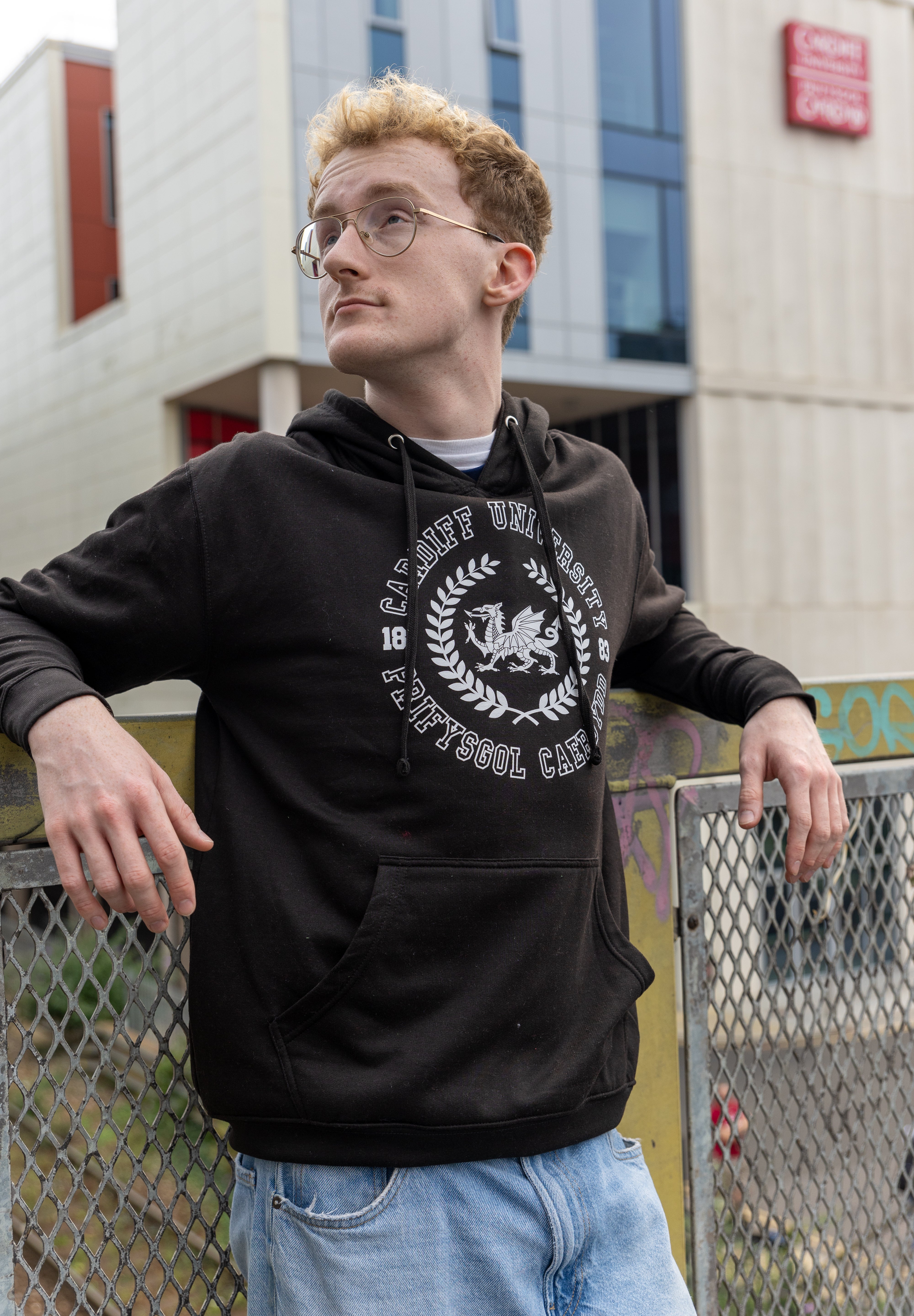 Bilingual Hood - Black